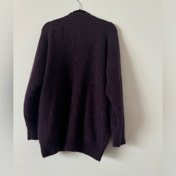 ALESSANDRA RICH
MOHAIR-BLEND LONG CARDIGAN WITH CRYSTALS size 40 - Picture 5 of 15